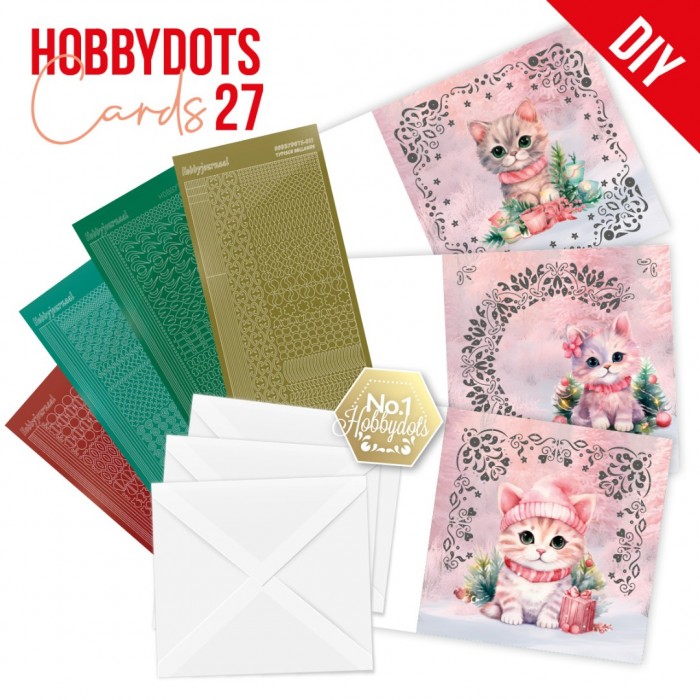 DODOPP027 Dot and Do Cards 27 - Berries Beauties - Pink Christmas