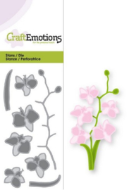 115633/0169 Snij- en embosmal Orchidee - Craft Emotions