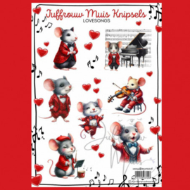 Juffrouw Muis Knipsel - Lovesongs