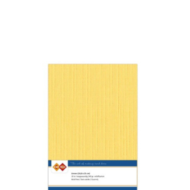 05 Oker - Linnen Karton A5 - 10 stuks - 240 gram - Card Deco
