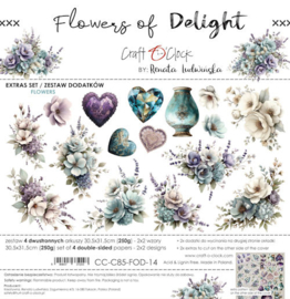 CC-C85-FOD-14 Extras Set Flowers 30x30 cm Flowers of Delight