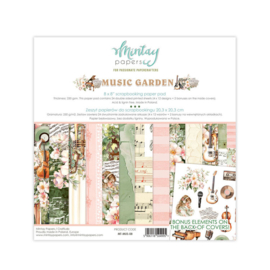 Mintay - Music Garden - 8x8 Inch Paper Pad