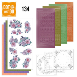 Dot en Do nr. 134 - Purple Flowers