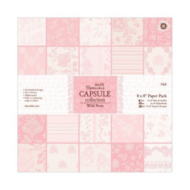 PMA160230 Paperpad 20,5 x 20,5 cm - Wild Rose - Do Crafts