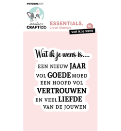 CCL-ES-STAMP766 - Wat ik je wens Essentials nr.766