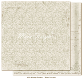 825 Scrappapier dubbelzijdig - Vintage Romance - Maja Design
