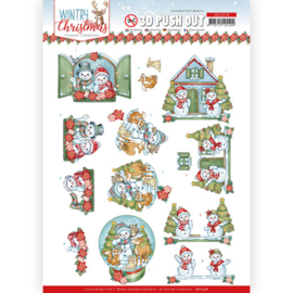 SB10578 Stansvel A4 - Wintery Christmas - Yvonne Design