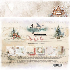 Alchemy of Art - Ho Ho Ho - Paper Collection Set 20.3 x 20.3 cm
