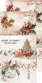 Craft O Clock Extras Set Christmas Treasure 15x30 cm Christmas
