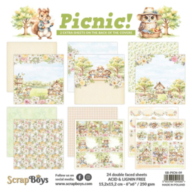 Picnic! 6x6 Inch Paper Pad (SB-PICN-09)