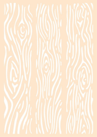 6005-0002 Polybesa stencil Houten planken  - Joy Crafts