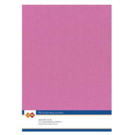 49 Bright Pink - Linnen Karton A4 - 10 stuks - 240 gram - Card Deco
