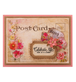 SL-ES-CD952 - Floral Oval Essentials nr.952