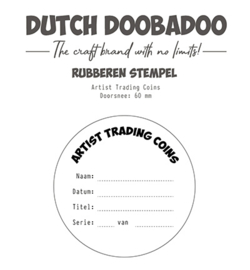 497.004.003 - Rubber stamp ATC tekst