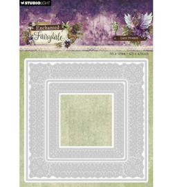 SL-EF-CD1102 - Lace frames square Enchanted Fairytale nr. 1102