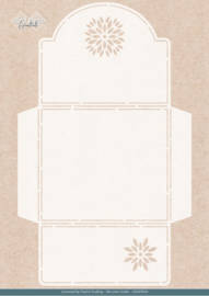 CDEST054 Stencil - Card Deco Essentials - Purple Blossom - Envelope - A4