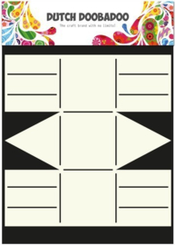 470.713.580 Card Art Stencil A4 - Dutch Doobadoo