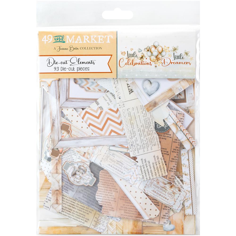 JDC-31768 49 And Market Die-Cut Elements - Little Dreamer