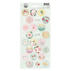 Piatek13 - Sticker sheet Flowerish 03 P13-FLO-13 10,5x23cm