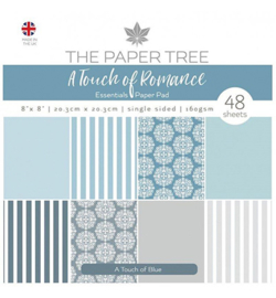 PTC1060 Paperpad 20.5 x 20.5 cm - a Touche of Romance - The Paper Boutique