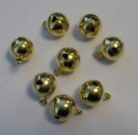 Belletjes Goud 12mm - 8 stuks - Hobby Crafting