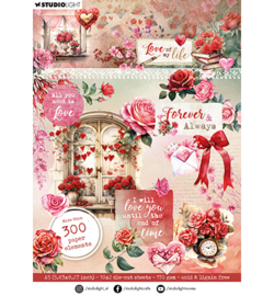 SL-LL-DCPP273 - Paper elements Love of my life nr.273