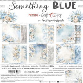 CC-F38-SBL-07 Craft O Clock Paper Pack 20x20 cm Something Blue