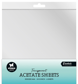 SL-CO-ACS05 - Acetate Sheets Transparent 6 sheets nr.05