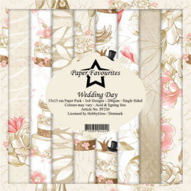 PF230 Dixi Paper Pack 15x15 cm Wedding Day