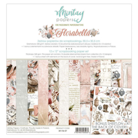 Paperpad Mintay - Florabella 30,5 x 30,5 cm - MT-FLB-07 - PAKKETPOST!!