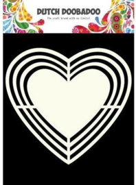 470.713.113 Dutch Doobadoo Dutch Shape Art frames hart A4