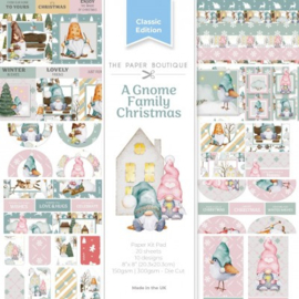 PB2127 The Paper Boutique A Gnome Family Christmas 8x8 Paper Kit Pad