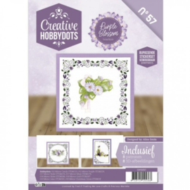CH10057 Creative Hobbydots 57 - Precious Marieke - Purple Blossom