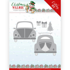 YCD10207 Snij- en embosmal - Christmas Village - Yvonne Creations