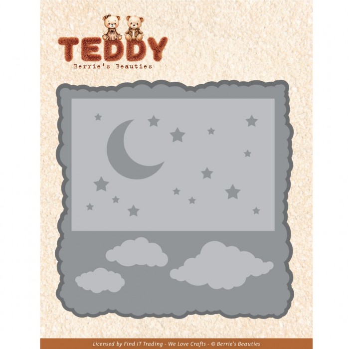 BBD10041 Dies - Berries Beauties - Teddy - Teddy and the Moon