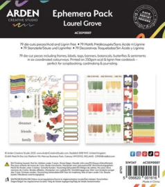 ACSEP0007 Arden Creative Studio - Laurel Grove - Ephemera Pack