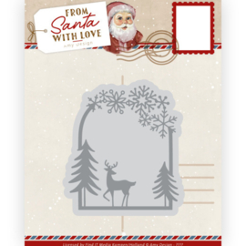 ADD10278 Dies - Amy Design – From Santa with love - Reindeer Scene