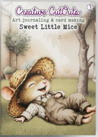 CCOBOEK-003 "Sweet Little Mice" Boek - Creative CutOuts