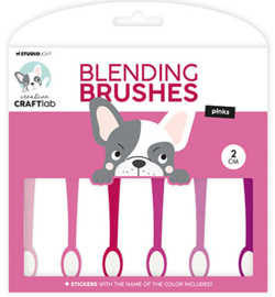CCL-ES-BBRU15 - Blending brushes soft brush pinks Essentials nr.15