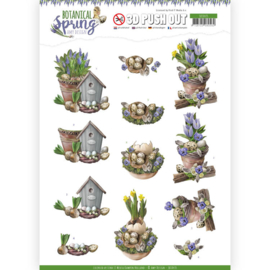 SB10435 Stansvel 3D vel A4 - Botanical Spring - Amy Design