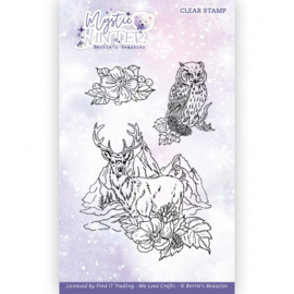 BBCS10018 Clear Stamps - Berries Beauties - Mystic Winter - Deer