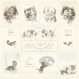 PD1633 Scrappapier - Our Furry Friends - Pion Design