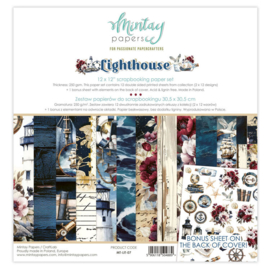 Mintay - Lighthouse - 12x12 Inch Paper Set - PAKKETPOST!!