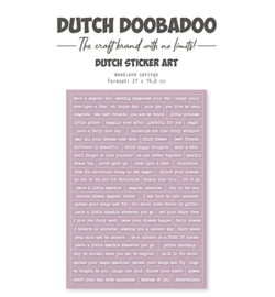 491.200.037 - Dutch Sticker Art Woodland Springs