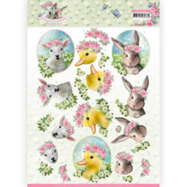 CD11276 3D vel A4 - Spring is Here - Amy Design
