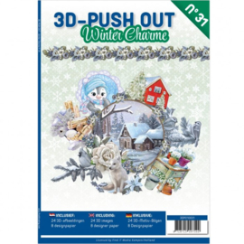 3DPO10031 3D Push Out book 31 - Winter Charme