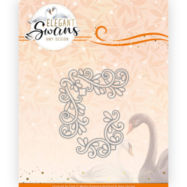 ADD10271 Snij- en embosmal - Elegant Swans - Amy Design