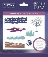 Bella Luna Stencil Landscape Builder (SD-BL-STEN-LANBU)