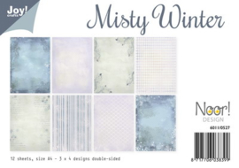 6011/0527 Paperbloc A4 a 12 vel - Misty Christmas - Joy Crafts