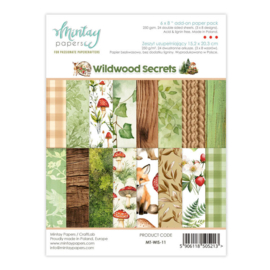 Mintay - Wildwood Secrets - 6x8 Inch Add-On Paper Pad